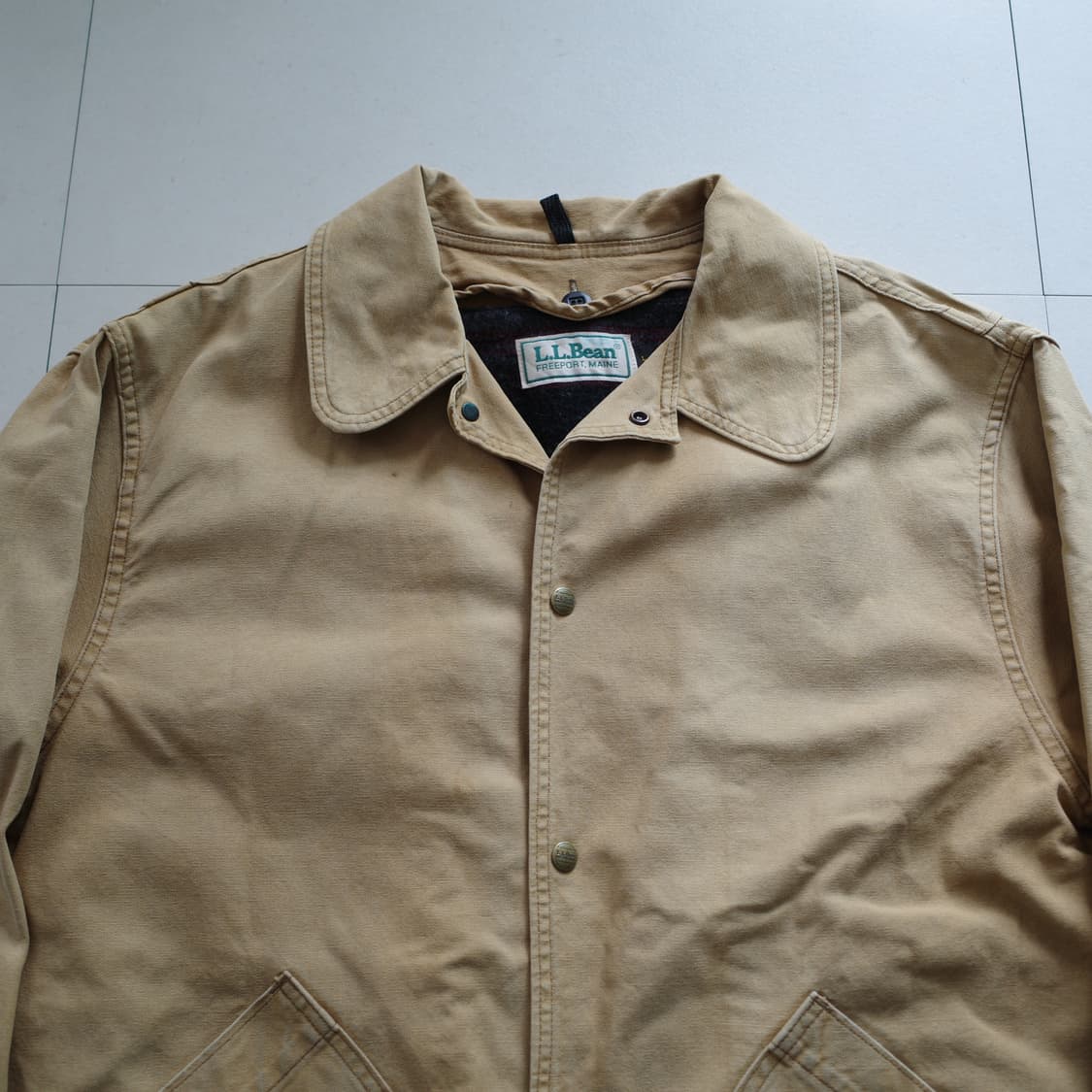 90s 엘엘빈 빈티지 나바호 헌팅 초어 자켓 L MADE IN USA 상품이미지3