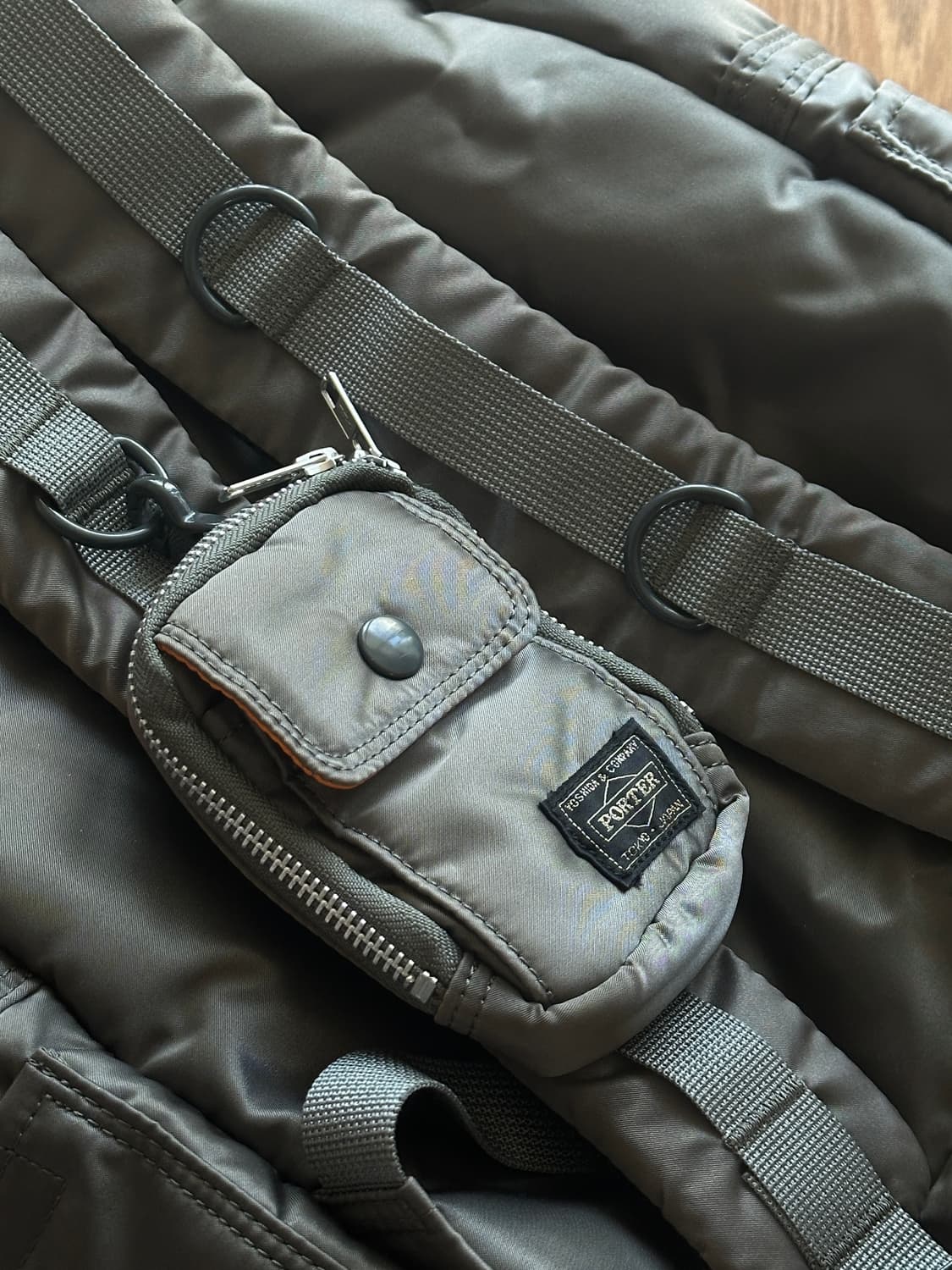 요시다포터 탱커 데이팩 백팩 실버그레이 상품이미지3