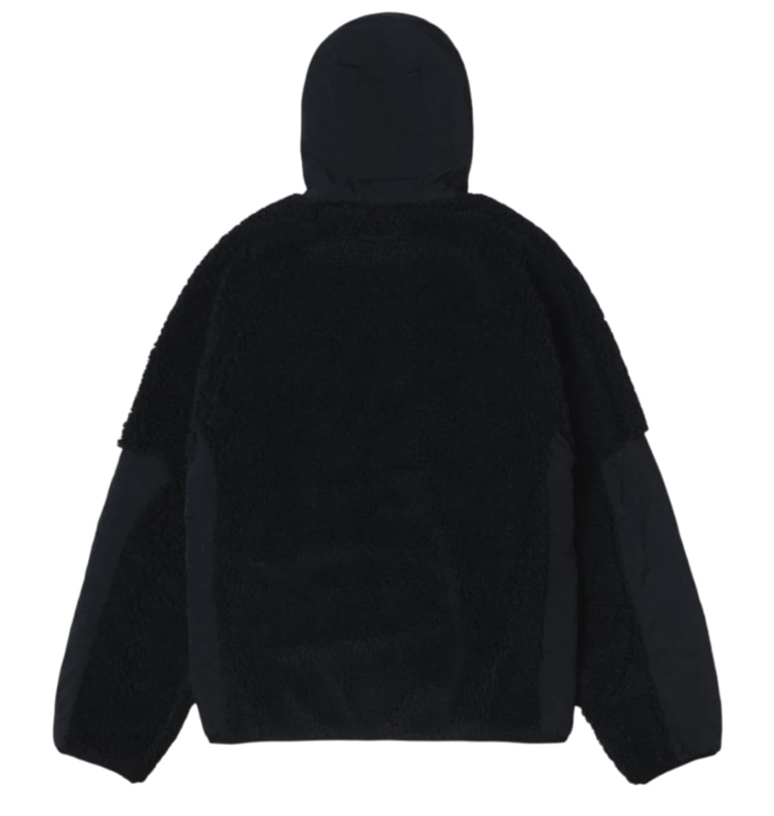 스투시 쉐르파 패널드 후드 자켓 블랙 M 사이즈 상품이미지2
