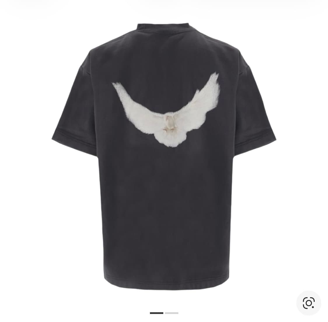 이지 갭 엔지니어드 바이 발렌시아가 도브 패딩 헤비 플리스 티셔츠 블랙 상품이미지1