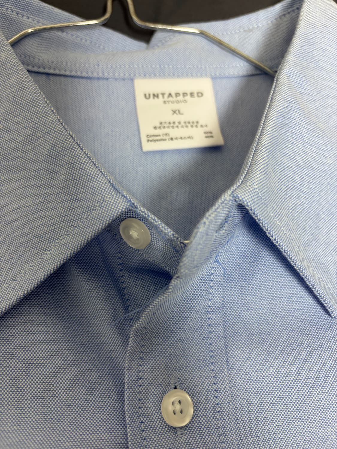 오버핏 옥스포드 셔츠 상품이미지3