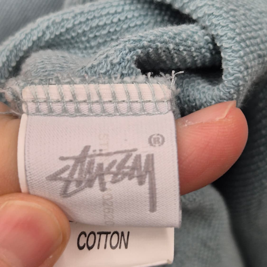 스투시 스탁 로고 후디 M 상품이미지7