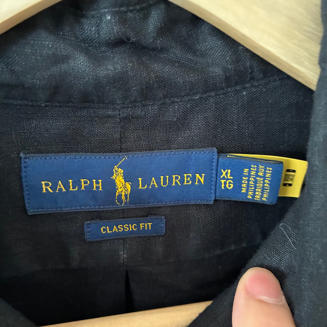 폴로 랄프로렌 신형qr 린넨 셔츠 상품이미지4