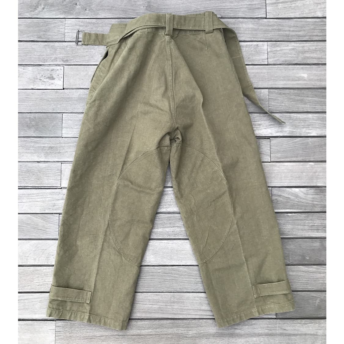 사이즈1 민트급 50년대 프랑스군 모터사이클병 오버팬츠 상품이미지5