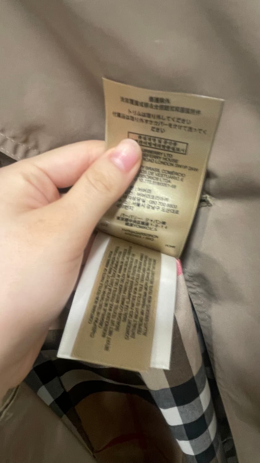 버버리 트렌치코트 uk4 상품이미지5