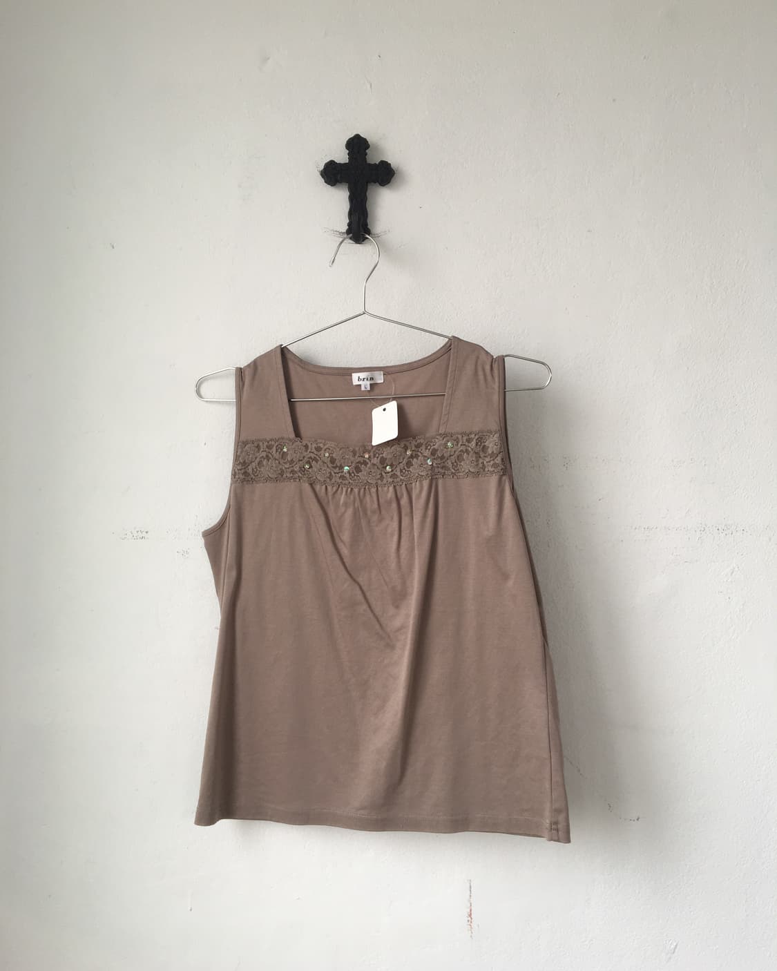 lace point sleeveless 상품이미지1