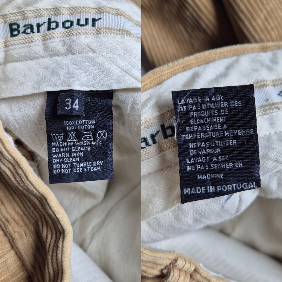 [32] 바버 코듀로이 팬츠 상품이미지9