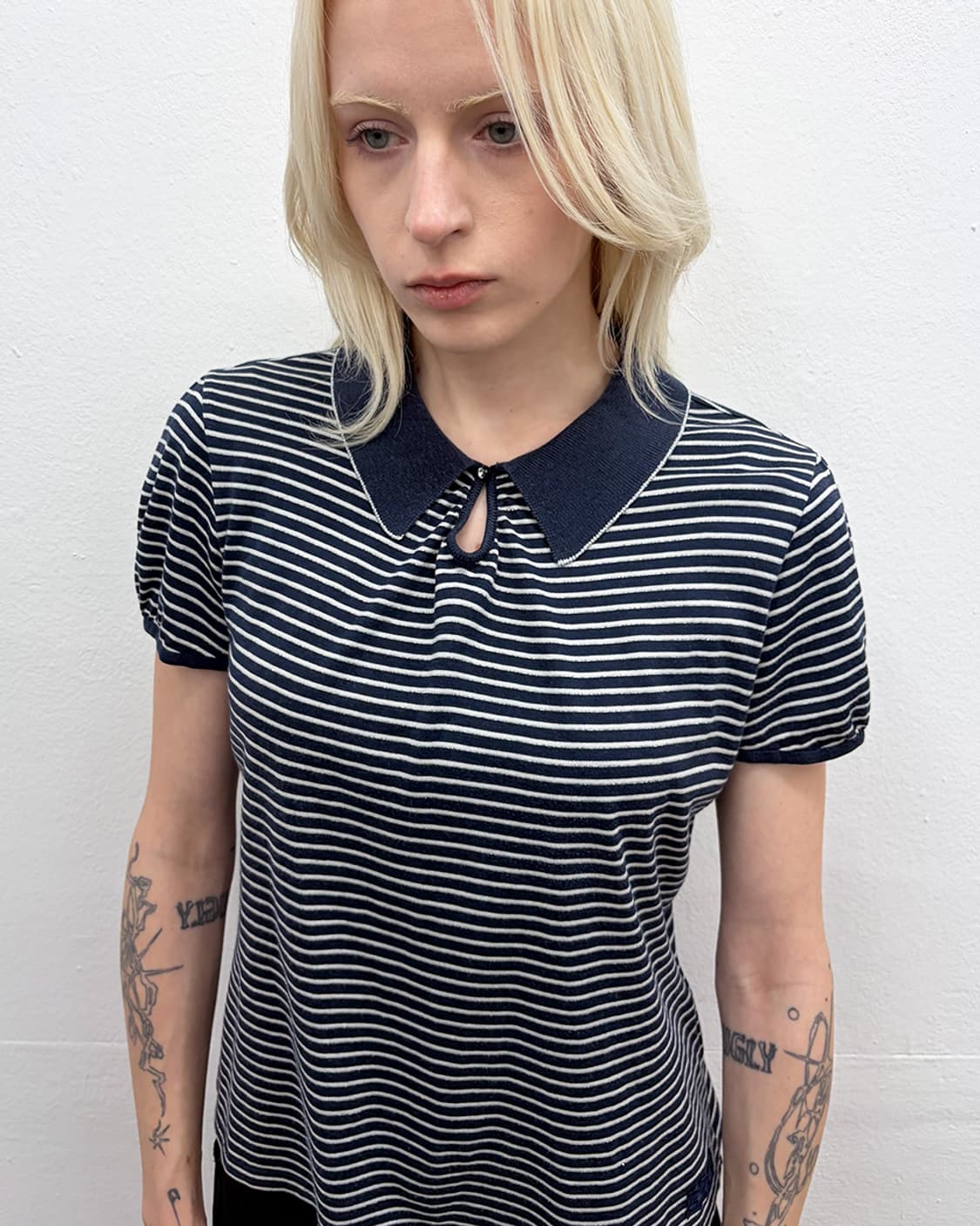 크리지아 칼라 티셔츠 상품이미지5