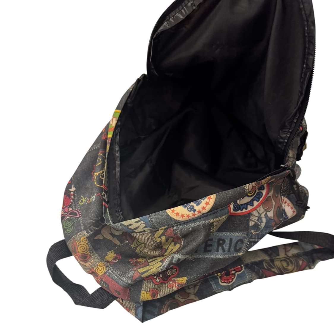 히스테릭글래머 데님 패치워크 프린티드 백팩 상품이미지8