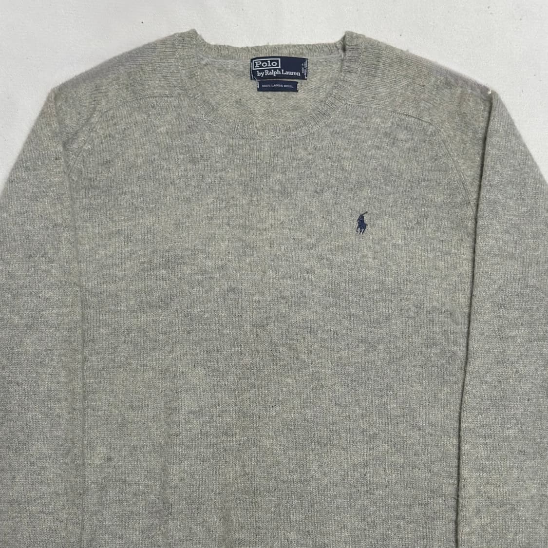 L 폴로랄프로렌 오트밀 램스울 니트 상품이미지1