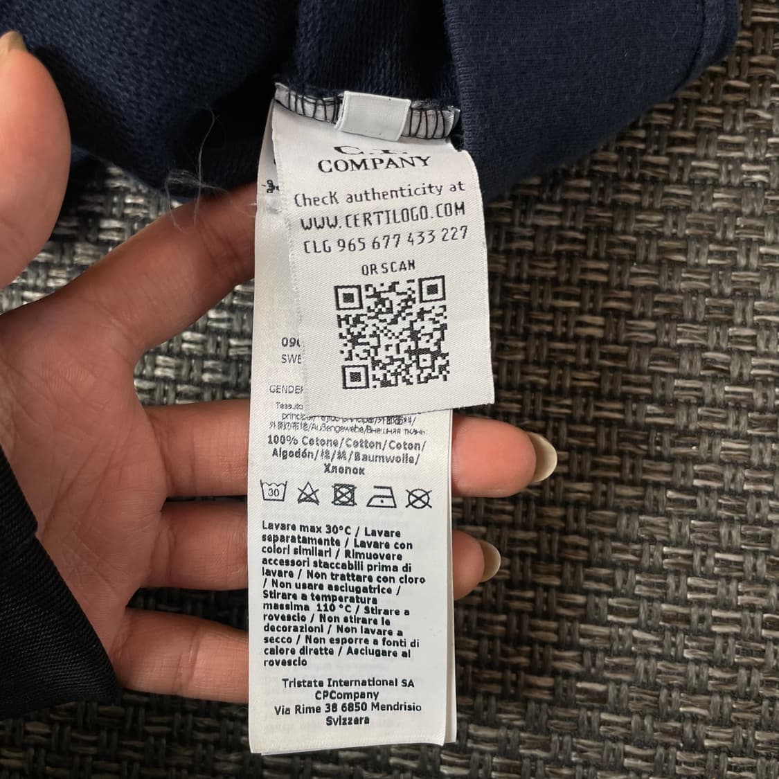 씨피컴퍼니 딥블루 사이드포켓 롱슬리브 상품이미지8