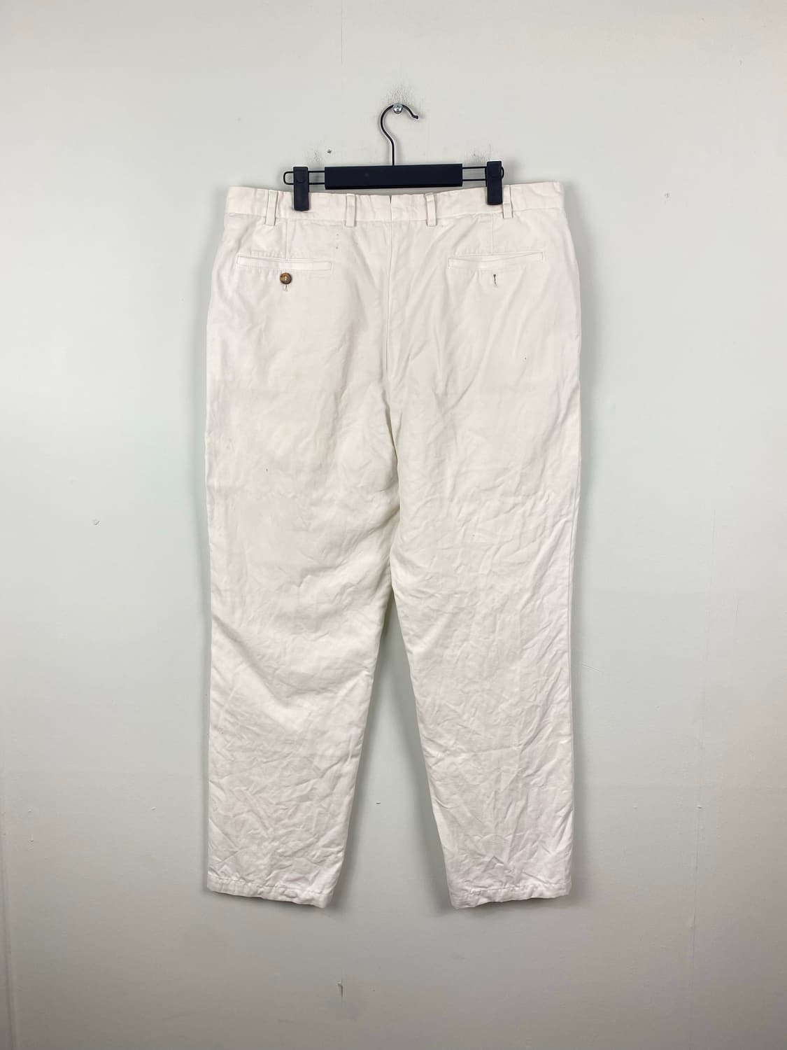 로로피아나 Loro piana 화이트 코튼 마 팬츠 52 상품이미지2