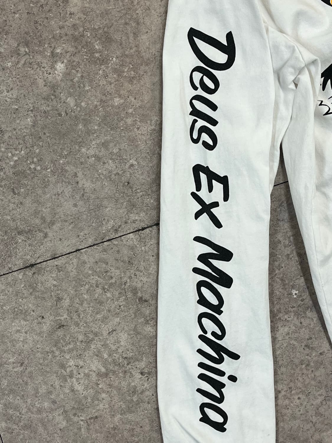 데우스 엑스마키나 프린팅 긴팔티 화이트 M #csz3216 상품이미지10