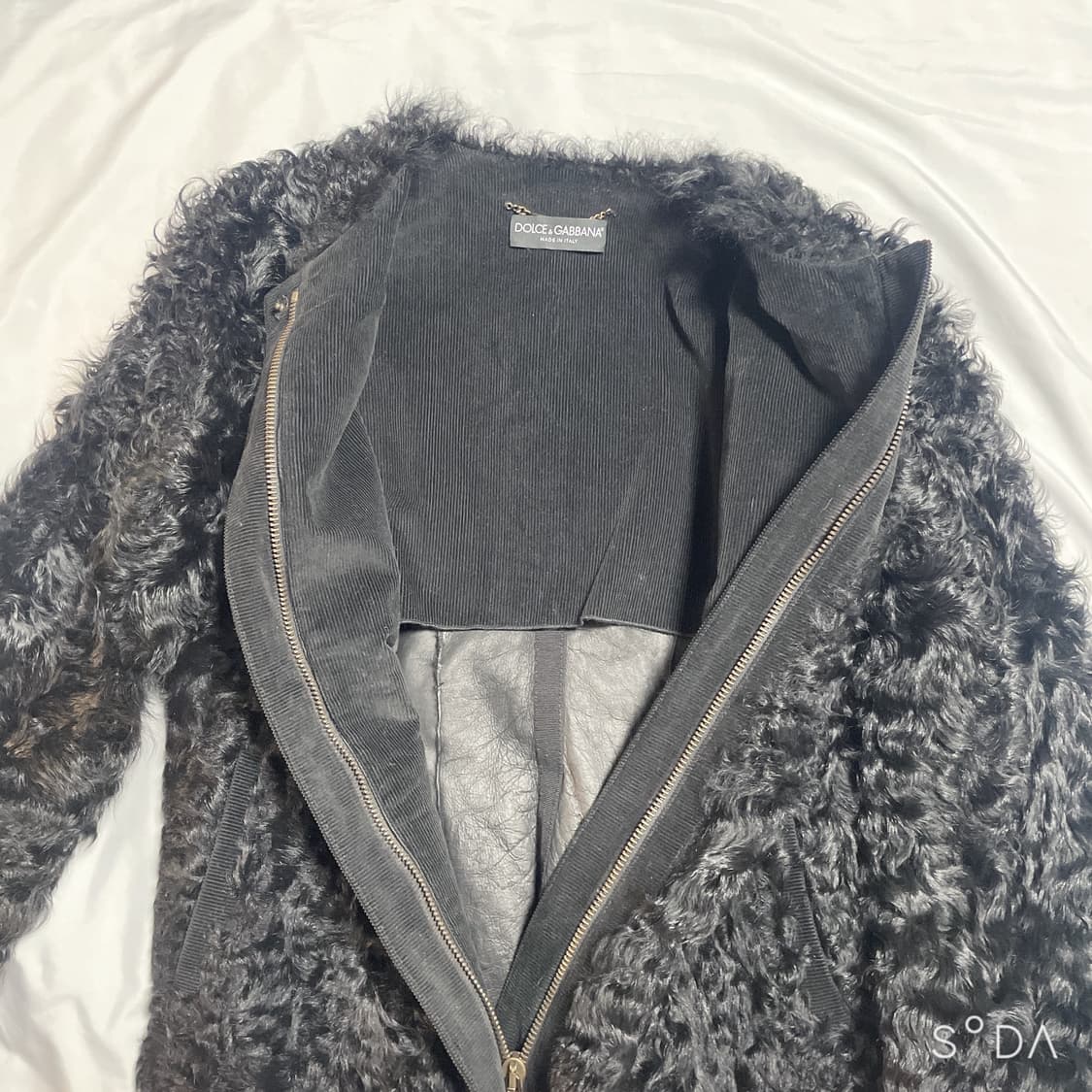 돌체앤가바나 칼간 램스킨 실크 자켓 42 상품이미지6
