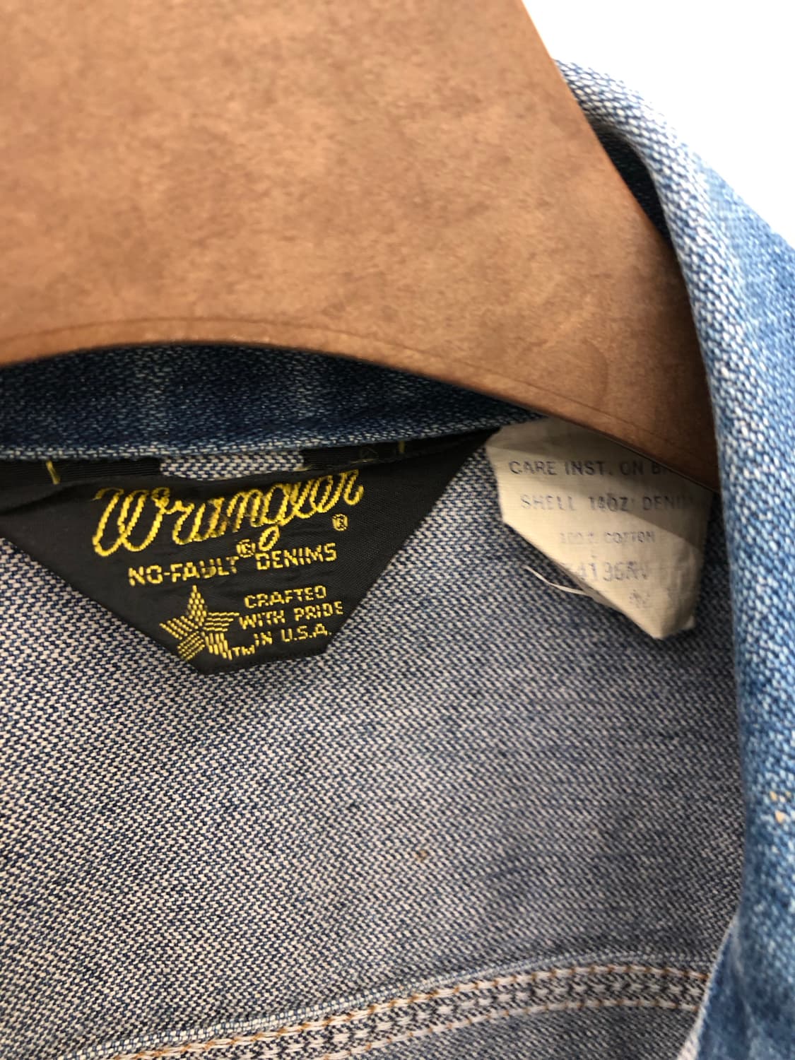 90s 랭글러 데님 워크 자켓 상품이미지4