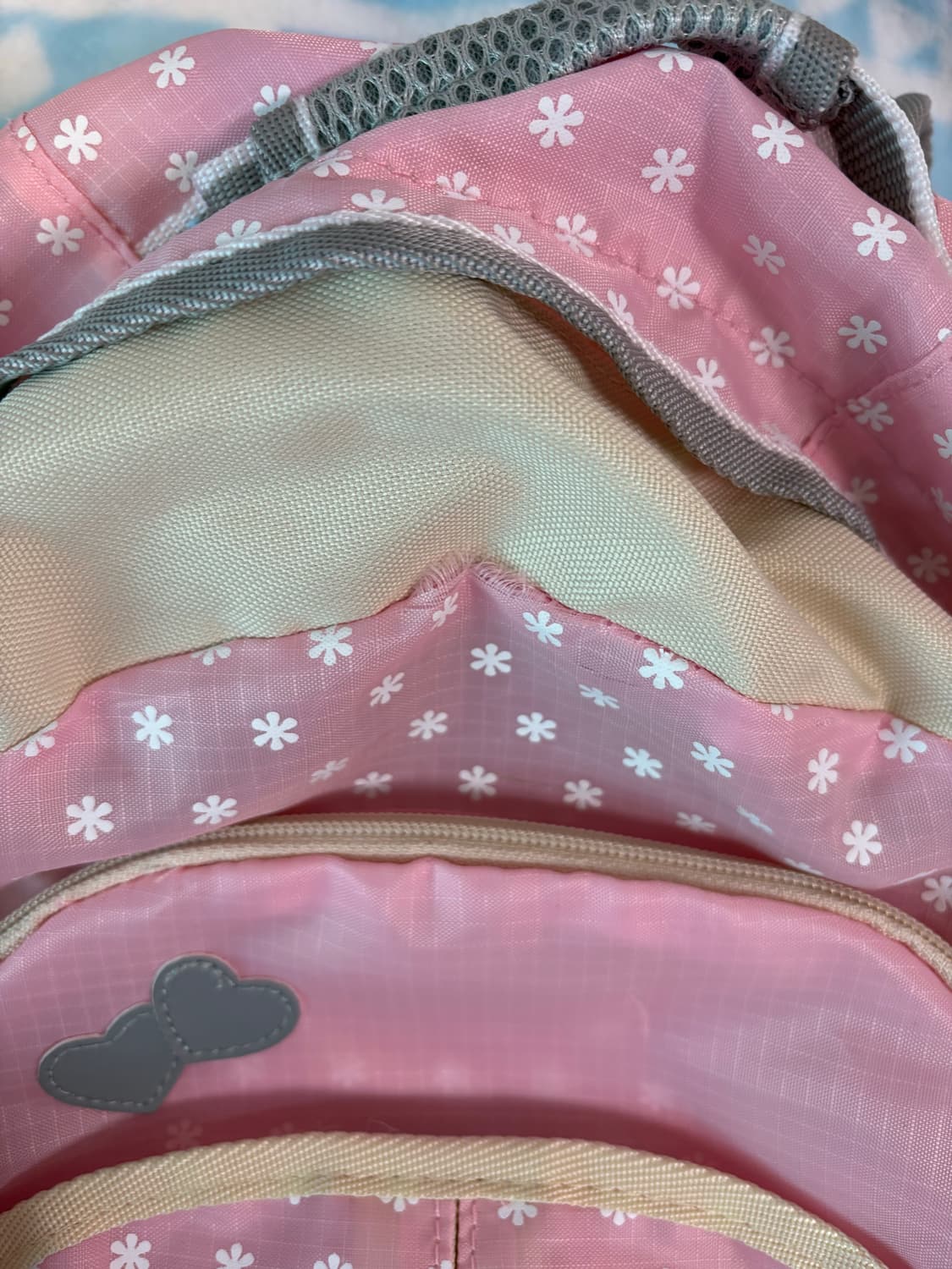 choop 핑크 일본 빈티지 백팩 모리걸 y2k인형 반팔히메갸루piko 상품이미지3