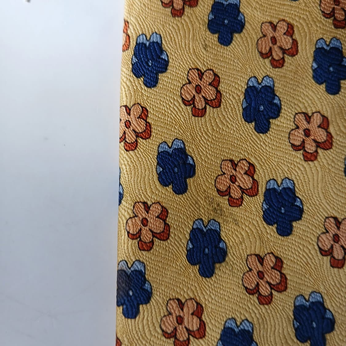 소니아리키엘 실크 플라워 패턴 넥타이 9.4cm A~B등급 A19849 상품이미지6