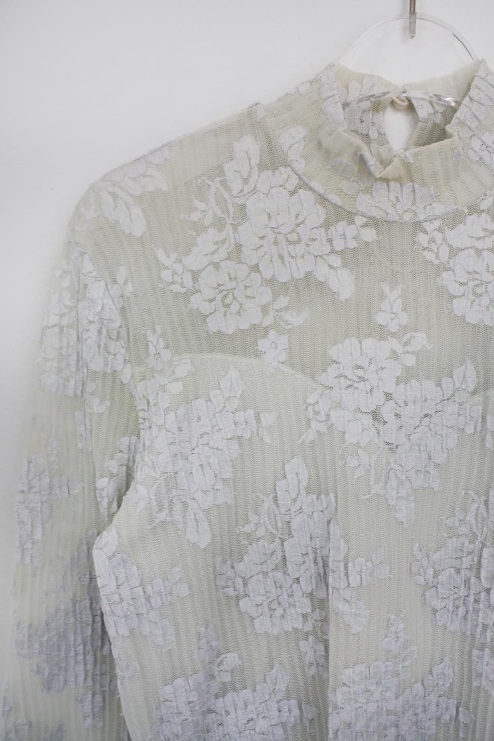 sheer floral blouse 상품이미지4