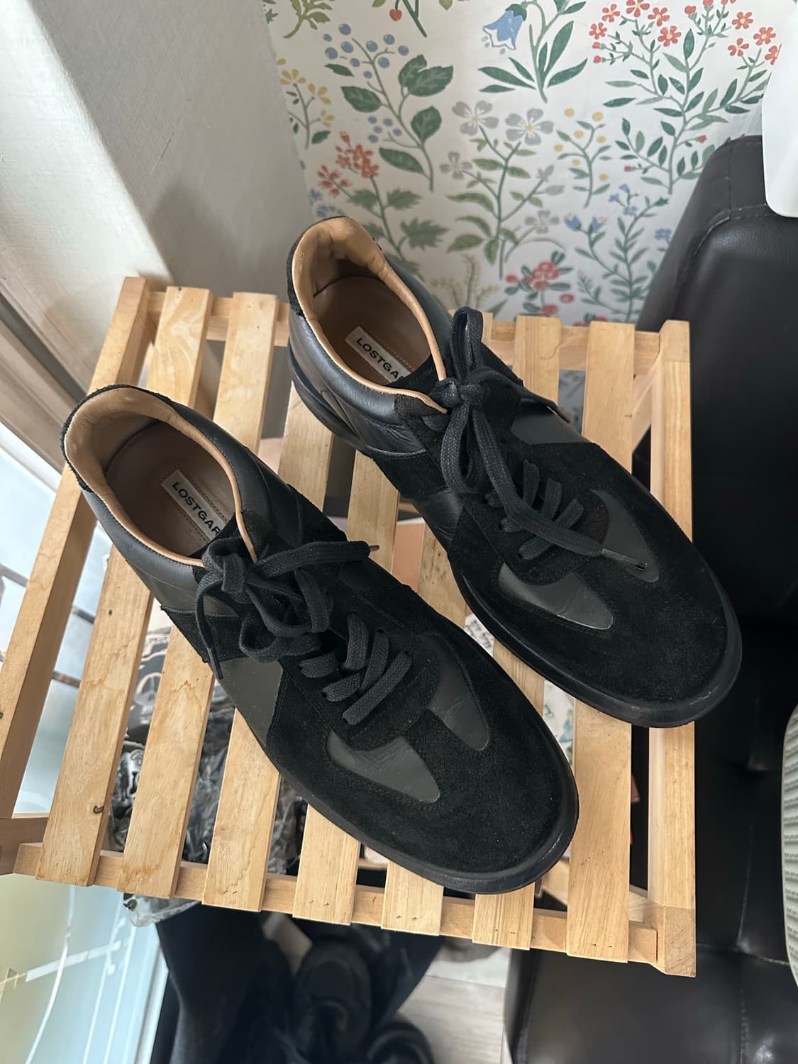 로스트가든 스웨이드 블랙 스니커즈 265 상품이미지3