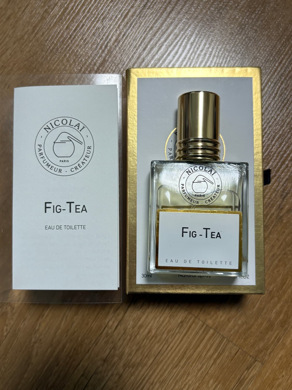 (급처) 니콜라이 휘그티(fig-tea) edt 30ml (국문택) 상품이미지2