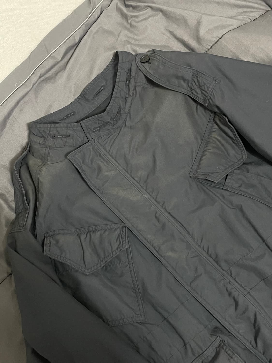 Visvim Bega Combat Coat Navy 상품이미지2