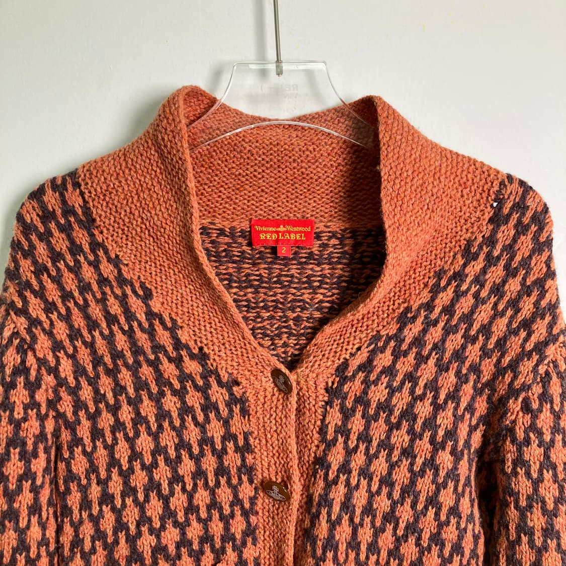 비비안 웨스트우드 레드라벨 ORB 로고 가디건  상품이미지4