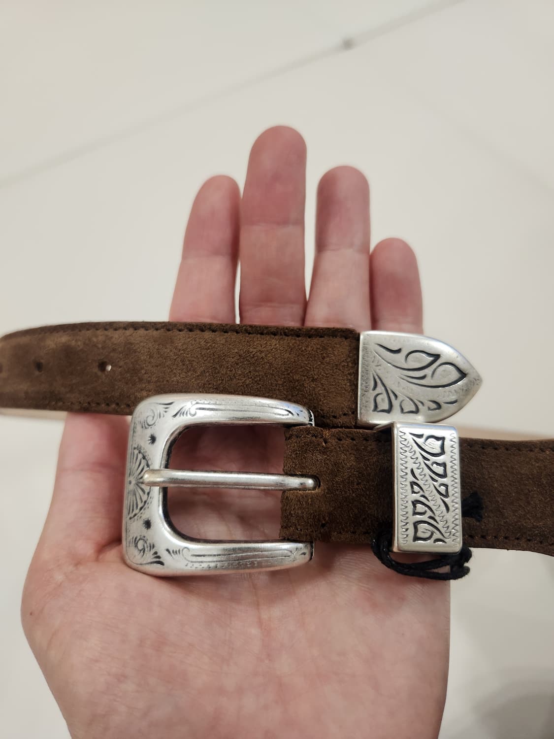 드레익스 스웨이드 웨스턴 벨트 M사이즈 상품이미지2