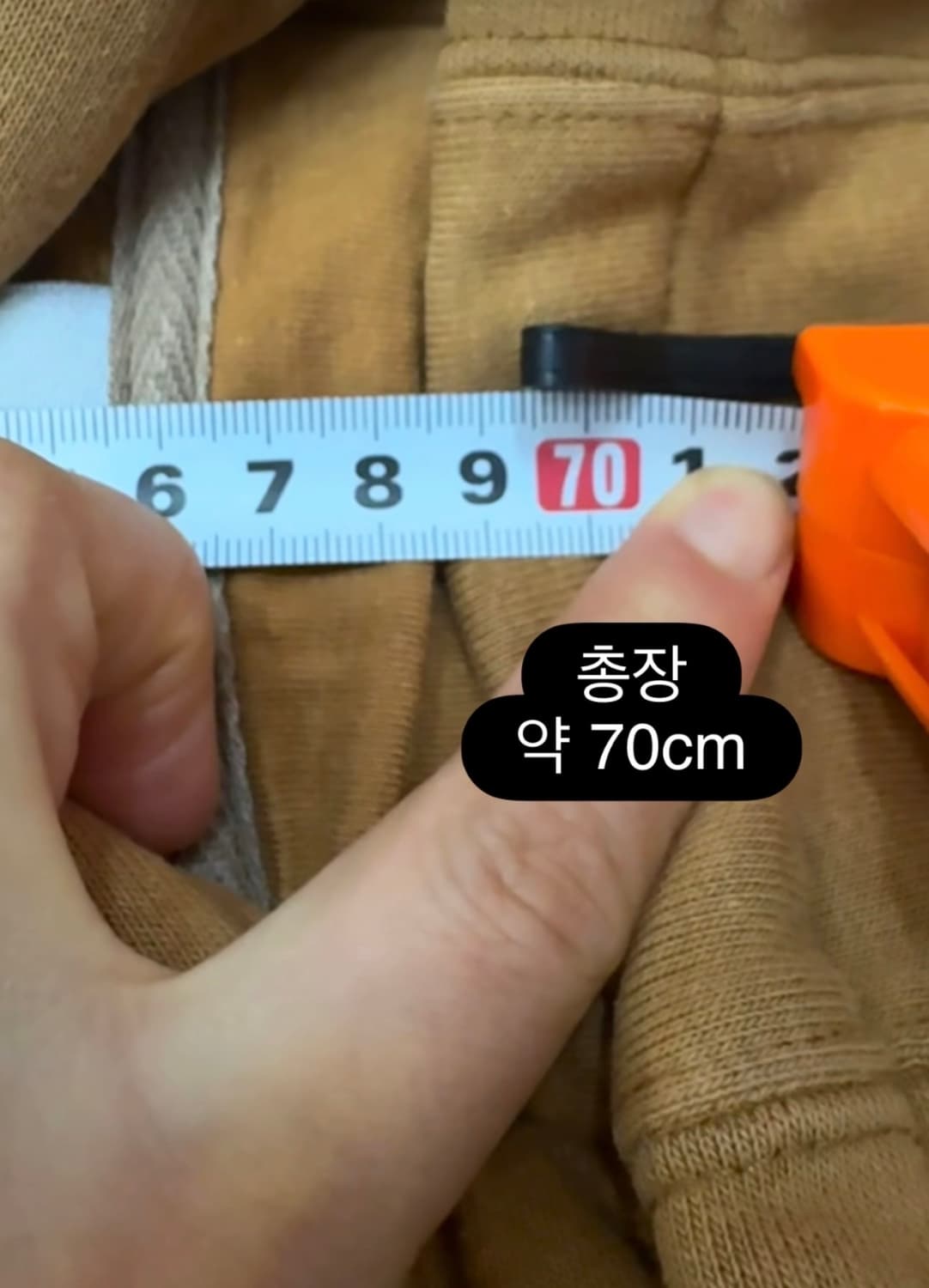 Carhartt 칼하트 브라운 클래식 후드 (카멜 브라운) 상품이미지9