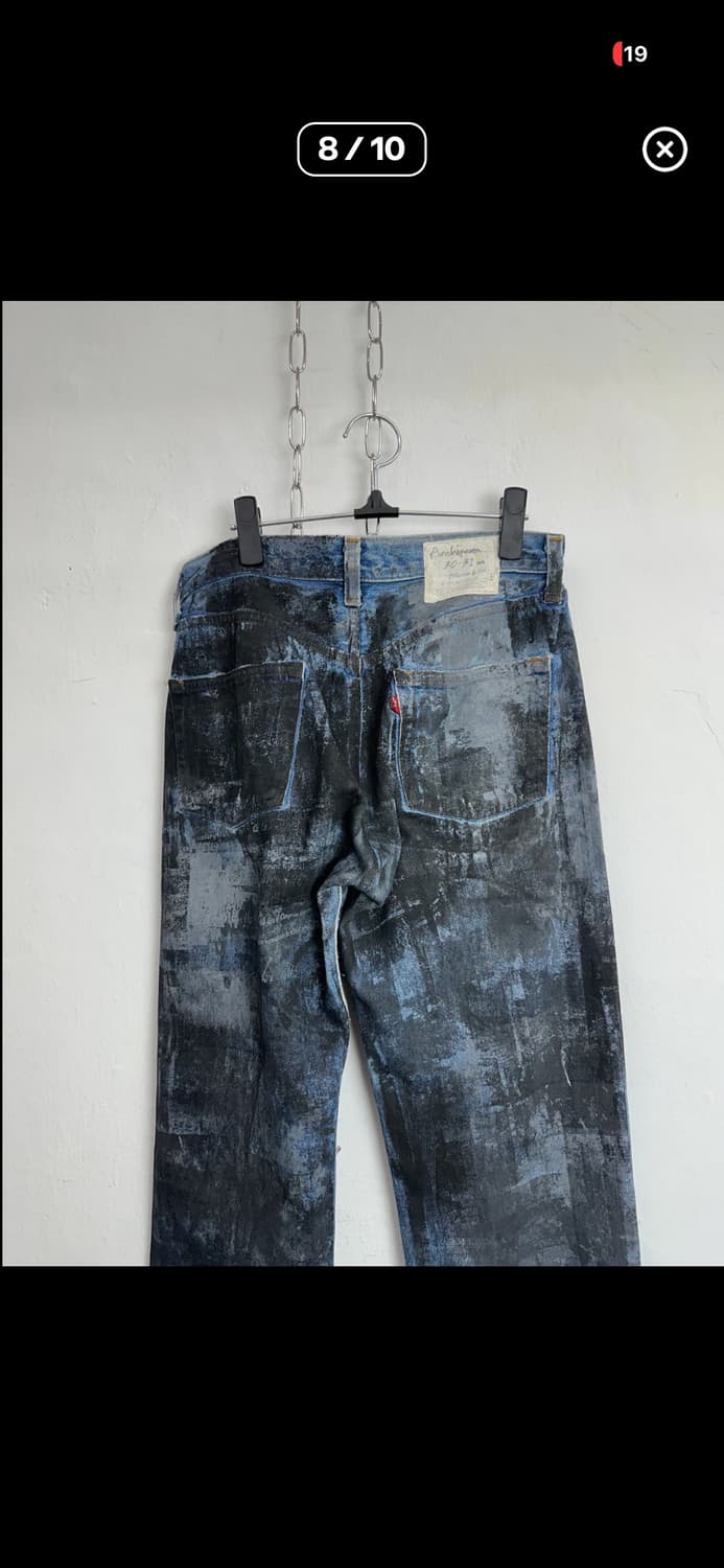 Levi's 80s 501 Archipram Custom Silkscre 상품이미지8