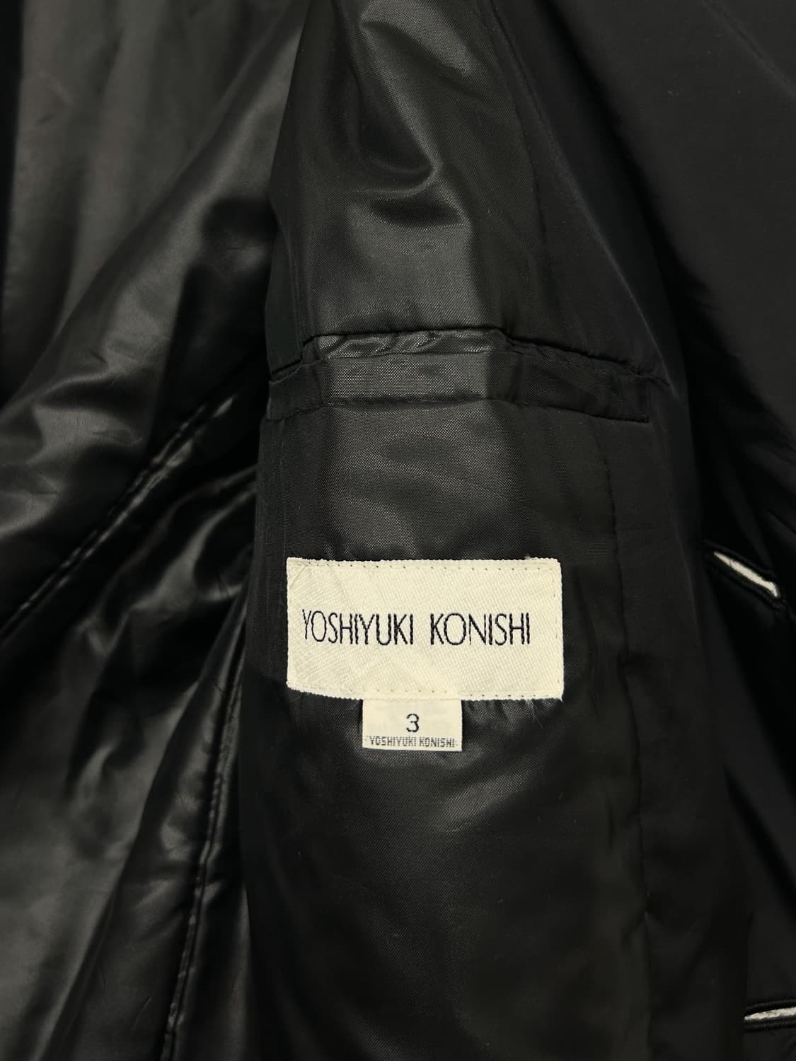 요시유키코니시 일본 디자이너 나일론 코트 상품이미지4