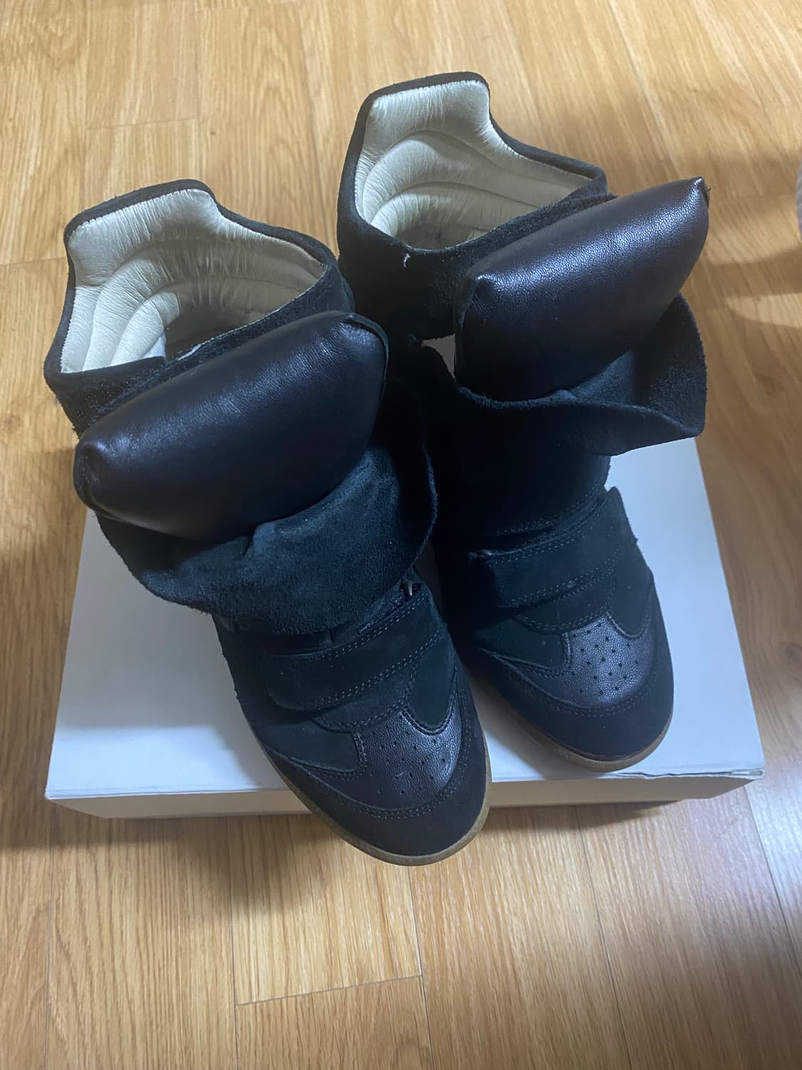 이자벨마랑 베켓 웨지스니커즈 37 사이즈 판매 상품이미지3