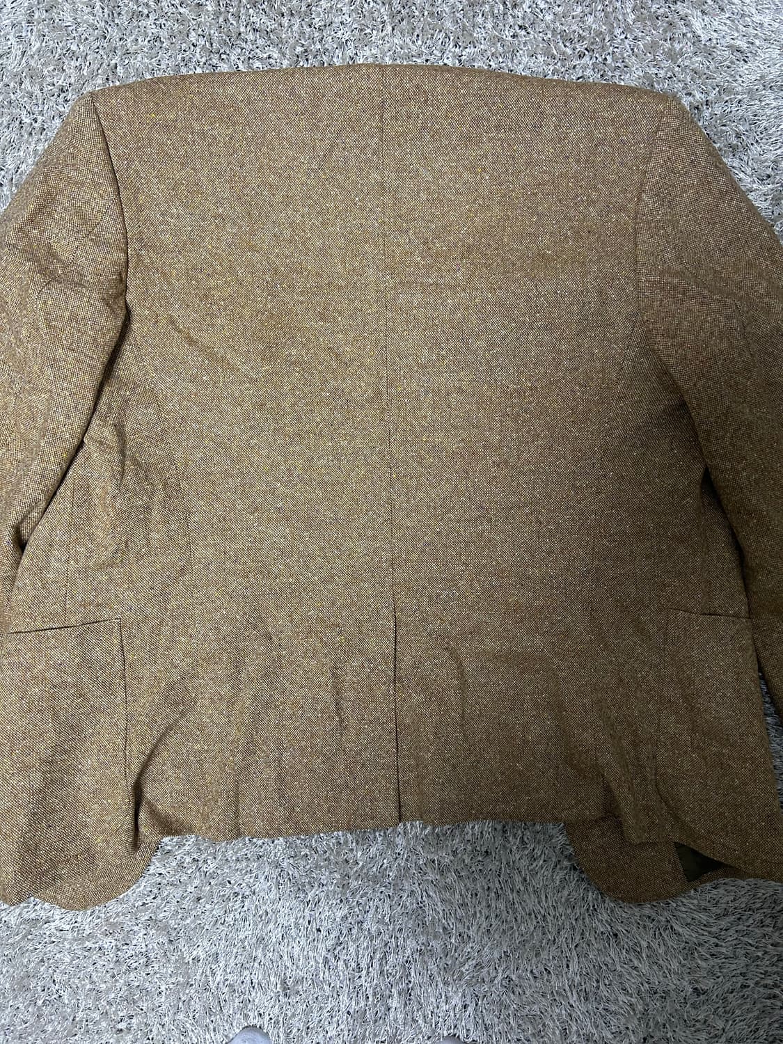 일제 울 체크 블레이저 사이즈 100 상품이미지6