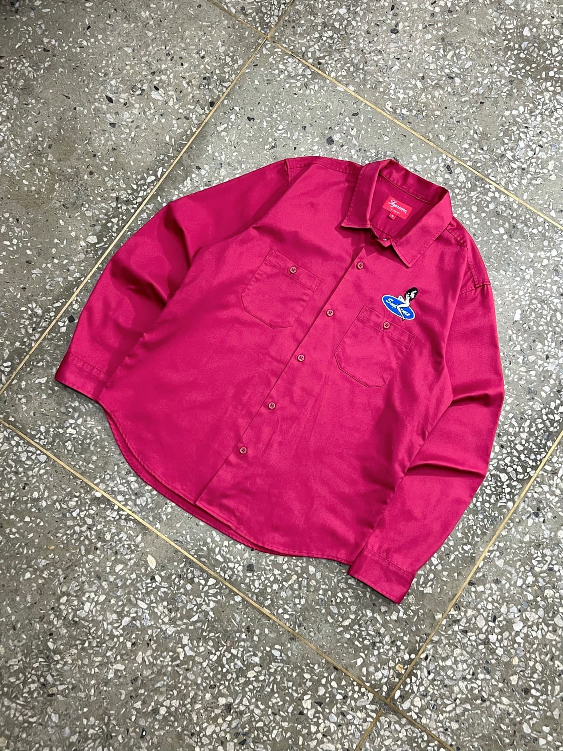 Supreme 18ss Pin Up Work Shirt 상품이미지1