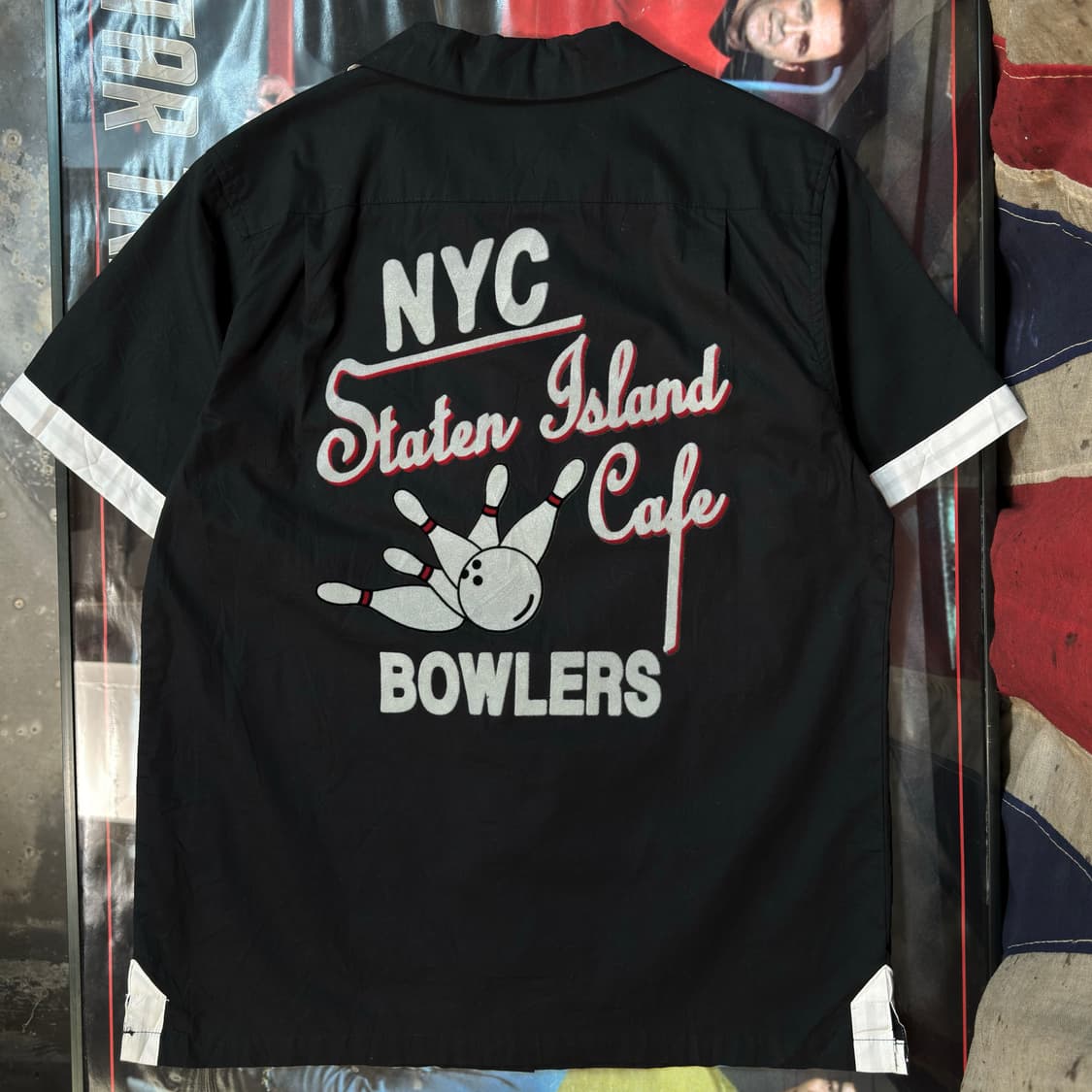 휴스턴 NYC 빈티지 볼링셔츠 상품이미지1