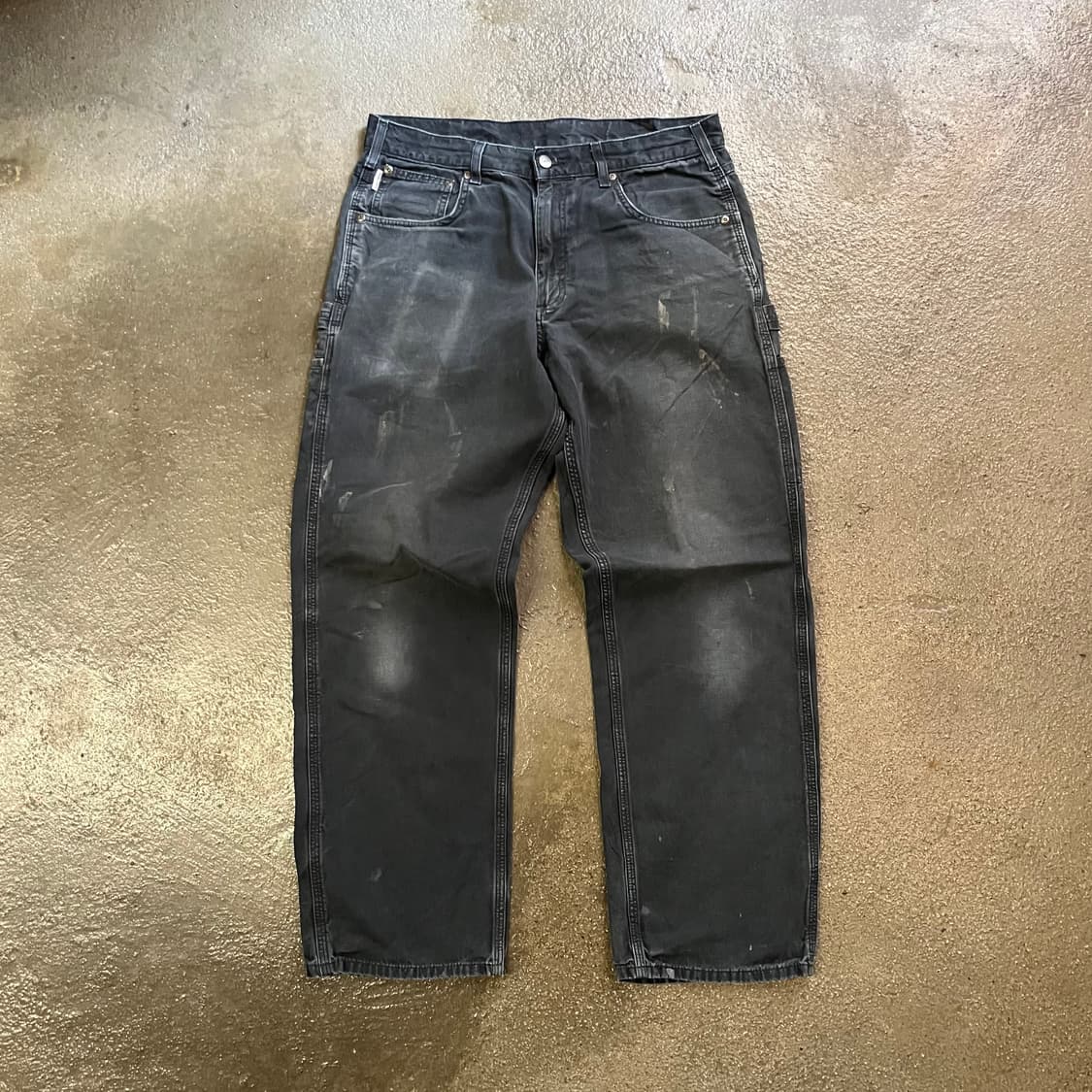 Carhartt 데미지 카펜터 팬츠 (33“) 상품이미지1