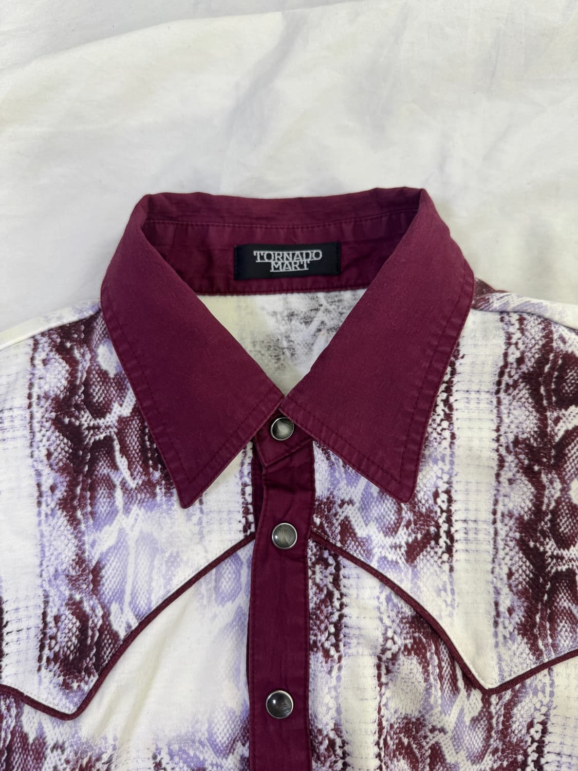 토네이도마트 파이톤 펄 스냅 웨스턴 셔츠 상품이미지7