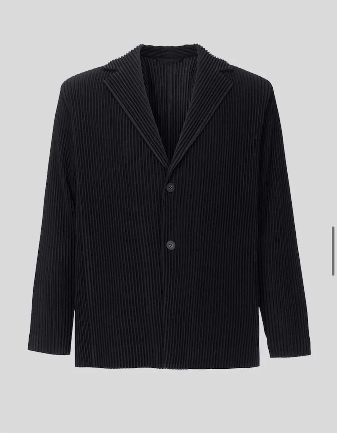 옴므 플리세 이세이 미야케 베이직 자켓 블랙 상품이미지1