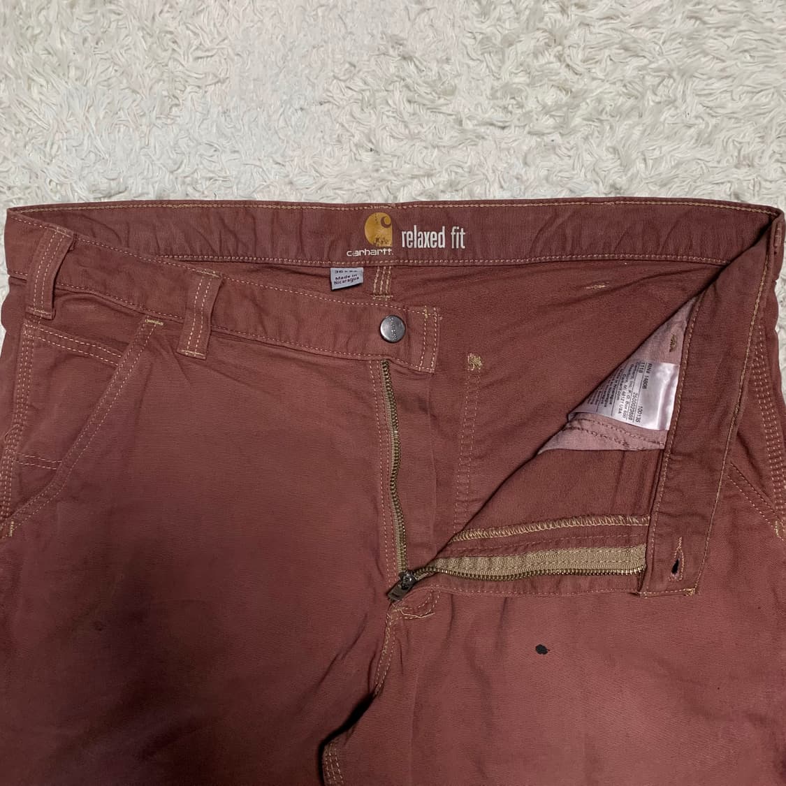 [38] 칼하트 릴렉스드핏 워크팬츠 상품이미지4