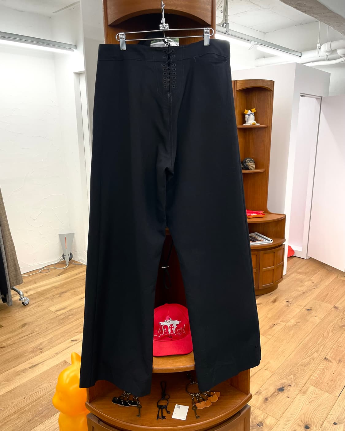 [35] US Navy 세일러 플레어 울 팬츠 상품이미지5