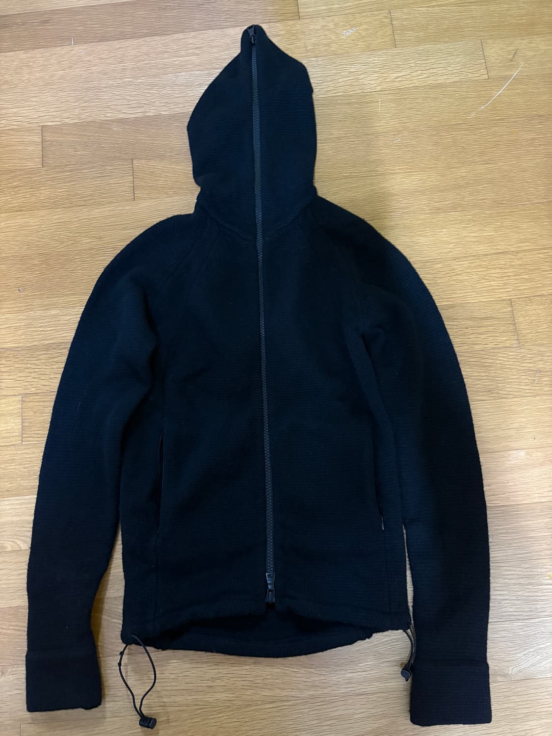 버버리 블랙라벨 니트 후드집업 상품이미지2