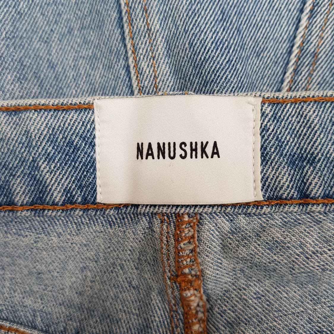 나누슈카 NANUSHKA 데님 맥시 스커트 S사이즈 상품이미지4