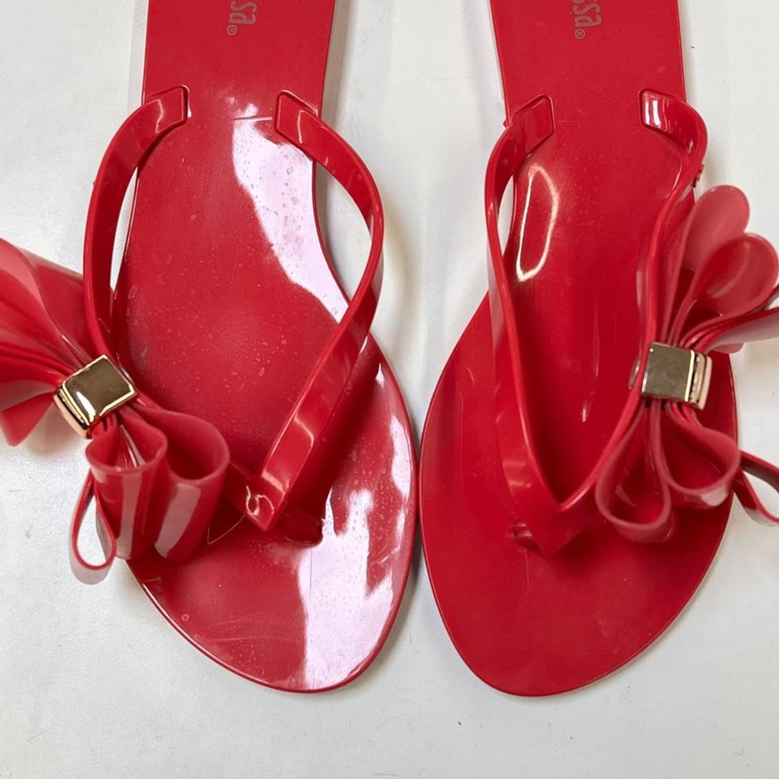 멜리사 플립 플랍 핑크 flat bow slip-on 240 상품이미지4