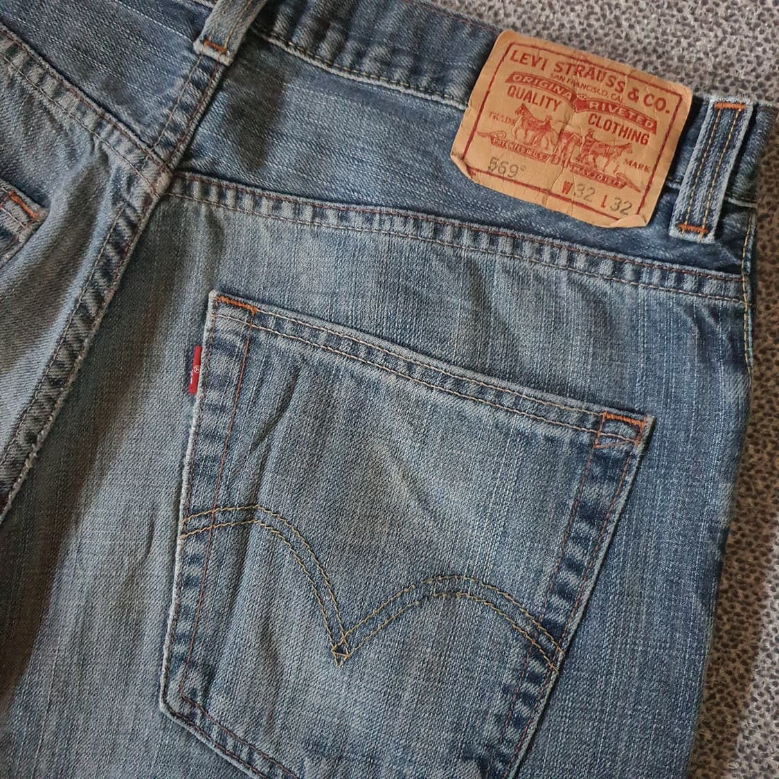 리바이스 569 빈티지  데님 팬츠 No.31 상품이미지9