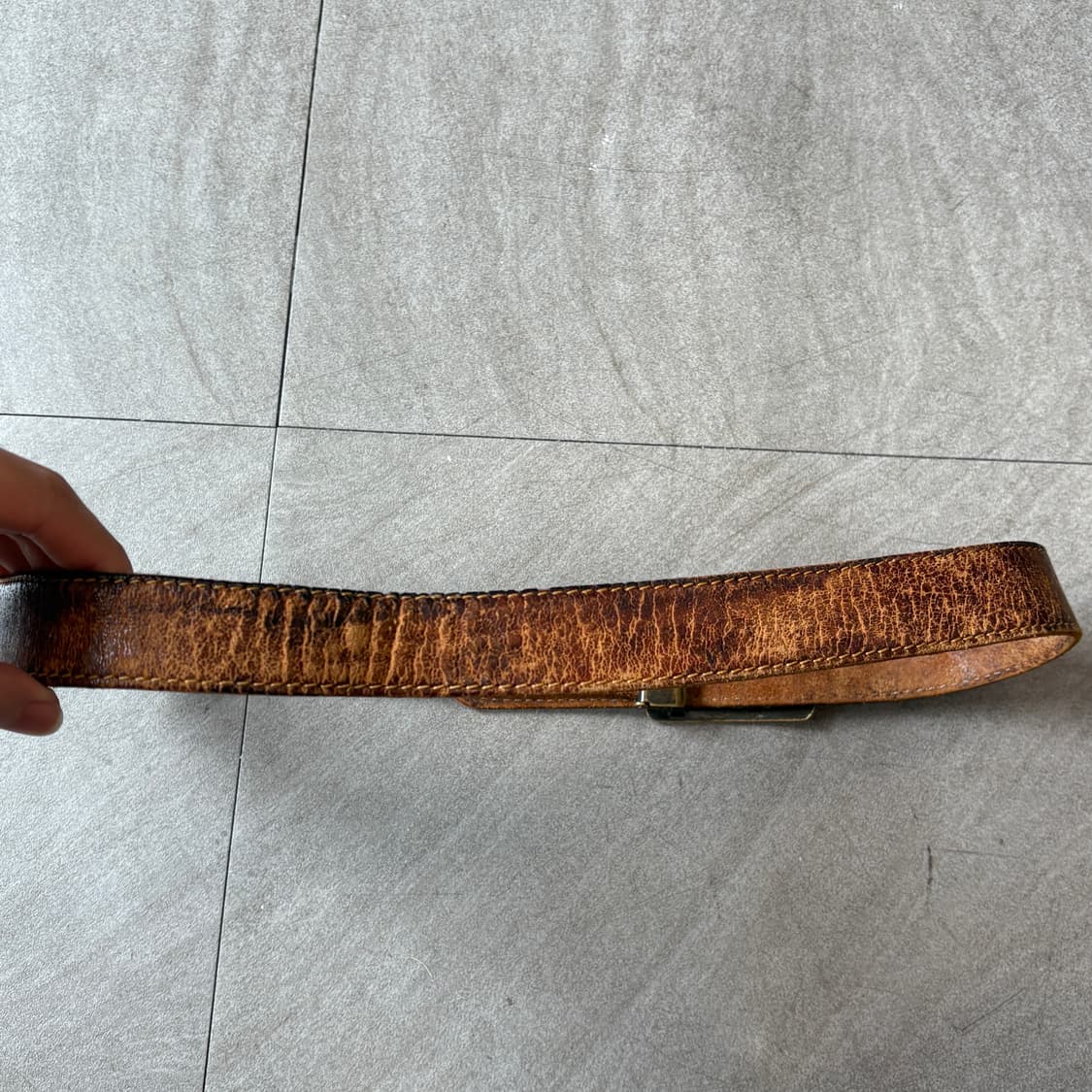 리바이스 웨스턴 버클 레더 벨트 상품이미지7