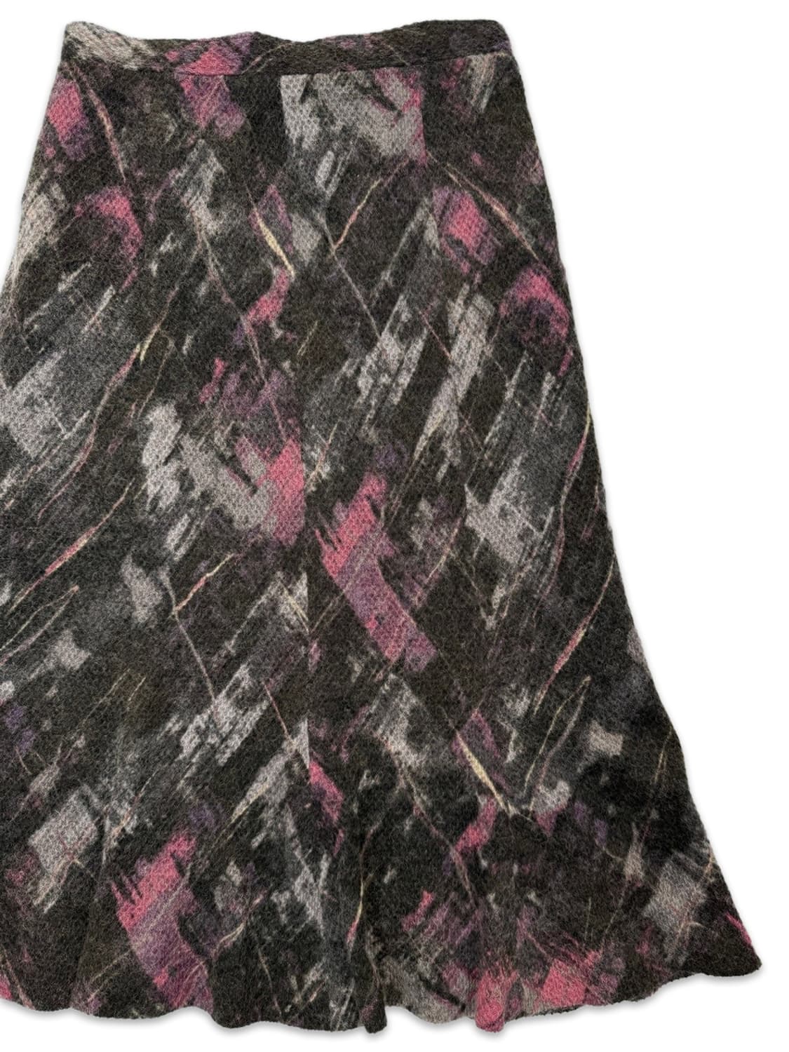 빈티지 프릴 미디 스커트 상품이미지2