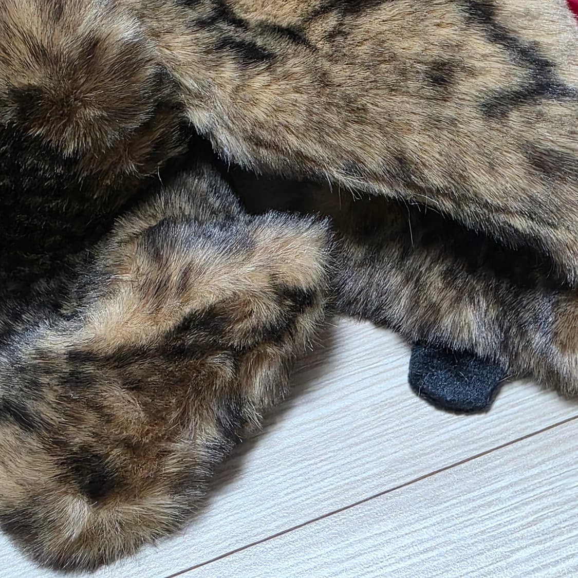 ICINOO 인조 밍크 퍼 머플러 목도리 (호피,레오파드,밤비 오네갸루) 상품이미지3