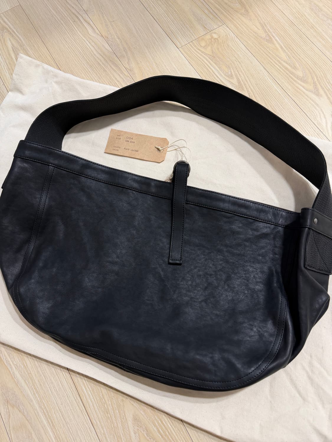 타이가 타카하시 뉴스보이백 홀스 레더 LOT.004 상품이미지2