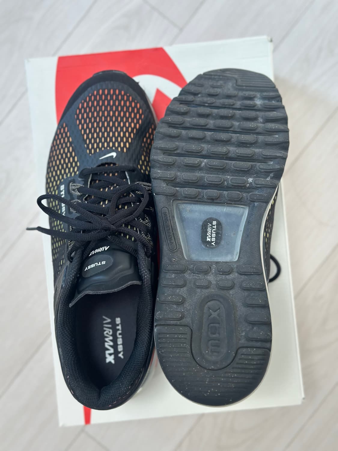 나이키 에어맥스 스투시 2013 블랙 285 상품이미지5