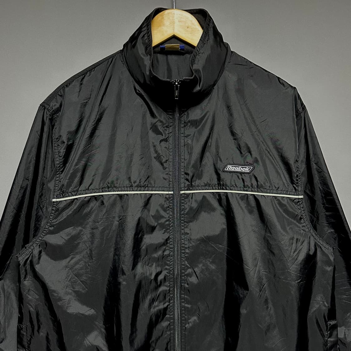 [L-XL]리복 블랙 바람막이 상품이미지2