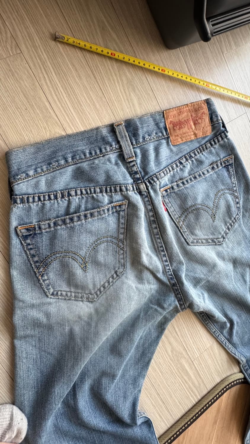 리바이스 타입1 w32 L30 블랭크탭 판매  상품이미지8